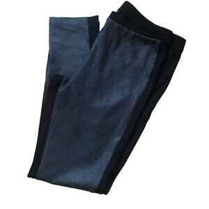 Saks 5th ave Black gothic snake print leggings size med